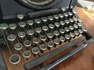 Vintage Underwood Elliot Typewriter 1920s Xlnt cond 8