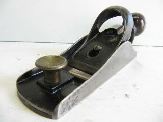 RARE TYPE 6 STANLEY No.  9 - 3/4 BLOCK PLANE - 98 JAPANNING - PERFECT HANDLE 2