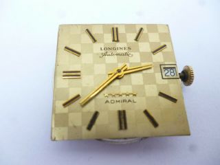 Vintage Longines Automatic Movement And Dial Caliber L890.  2