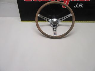 Vintage Superior 500 Steering Wheel Wheel Old School Hot - Rod Muscle Car 15.  5 "