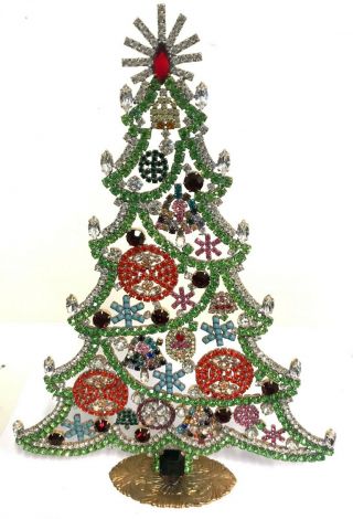 Rhinestone Christmas - Tree - Stand Up Size Xxl Husar.  D - C - 368