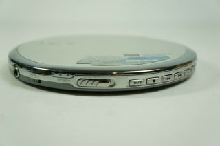 Vintage Panasonic SL - CT810 Portable CD Player Discman Silver MP3 WMA 3