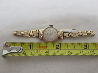 Ladies Vintage Tudor Royal (Rolex) Hallmarked 375 9ct Gold Wristwatch 6