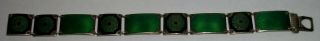 Vintage Bracelet / DAVID ANDERSEN / 925 STERLING SILVER / GUILLOCHE ENAMEL 2