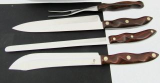 4 Pc.  Vintage Cutco Knives & Utensils - 22,  24,  25,  26,