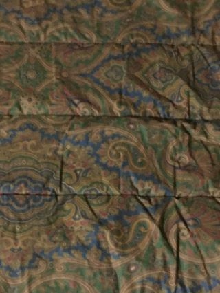 Vintage Ralph Lauren Elizabeth Paisley Twin Comforter, 5