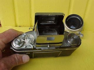 Vintage EXAKTA VXlla 35mm Camera,  LENS ZEISS/JENA Biotar 58mm f/2 Dresden 4