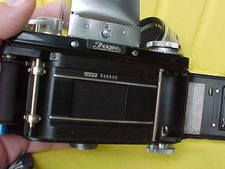 Vintage EXAKTA VXlla 35mm Camera,  LENS ZEISS/JENA Biotar 58mm f/2 Dresden 6