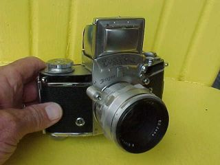 Vintage EXAKTA VXlla 35mm Camera,  LENS ZEISS/JENA Biotar 58mm f/2 Dresden 7