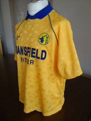 MANSFIELD TOWN 1990 RIBERO Home Shirt LARGE ADULTS Rare Old Vintage 4