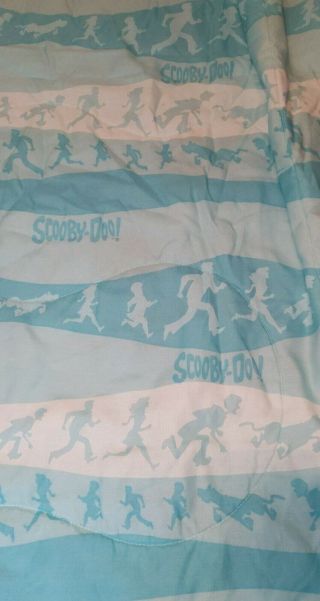 Vintage 1998 Dan River Scooby - Doo & Gang Twin Size Bed Comforter Blanket 6