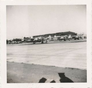 Wwii 1945 Usaaf Moody Air Field Ga Photo 1 B - 25 Airplanes