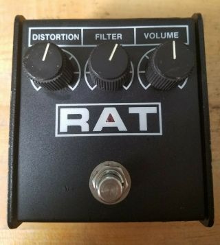 Vintage 1995 Proco Rat 2 (flat Box) (lm 308 Ic) Vintage Tone