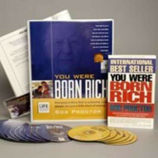 Bob Proctor You Were Born Rich 6 Dvd,  15 Cd (msrp $595) Save $250 Rare