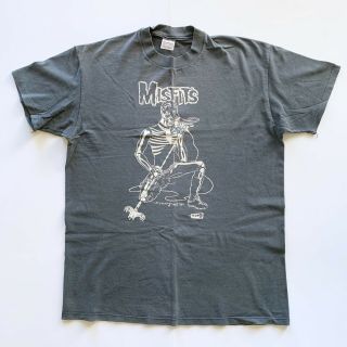 Vintage 80’s Misfits Plan 9 T - Shirt Xl Danzig Samhain Punk Shirt