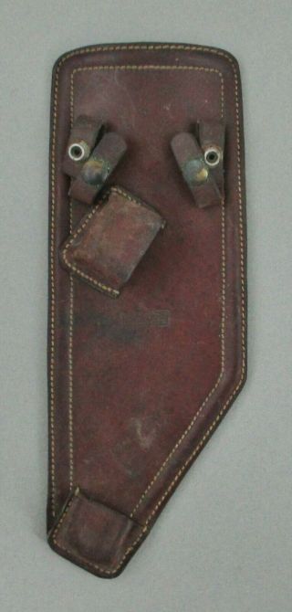 Unusual Vintage S.  D.  Myres Leather Holster