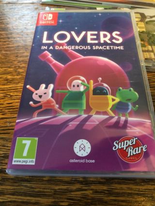 Lovers In A Dangerous Spacetime For Nintendo Switch - Rare 4 W/