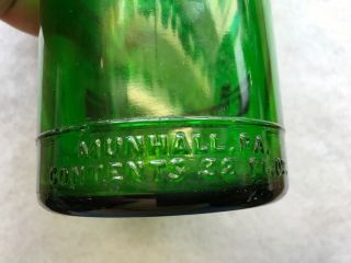 Duquesne Club Beverages Vintage Quart Soda Bottle,  Munhall,  Penna. 8