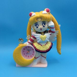 Official Eternal Sailor Moon Alarm Clock Vintage & Bandai Anime