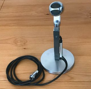 Vintage Electrovoice 638 Hi - Z Microphone With 423 A Stand - Ham Radio