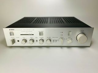 Vintage Yamaha A - 760 Natural Sound Integrated Amplifier Silverface Amp 350w