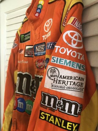 Kyle Busch M&M’s Race Firesuit Extremely Rare With Pit Crew Simpson  10