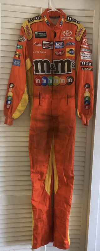 Kyle Busch M&M’s Race Firesuit Extremely Rare With Pit Crew Simpson  3