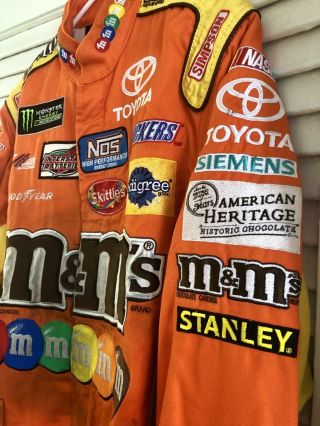 Kyle Busch M&M’s Race Firesuit Extremely Rare With Pit Crew Simpson  5