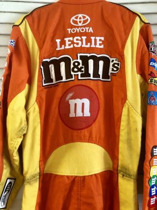 Kyle Busch M&M’s Race Firesuit Extremely Rare With Pit Crew Simpson  6