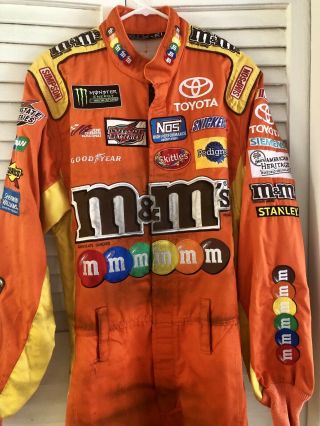 Kyle Busch M&M’s Race Firesuit Extremely Rare With Pit Crew Simpson  7