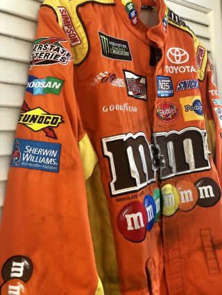 Kyle Busch M&M’s Race Firesuit Extremely Rare With Pit Crew Simpson  8