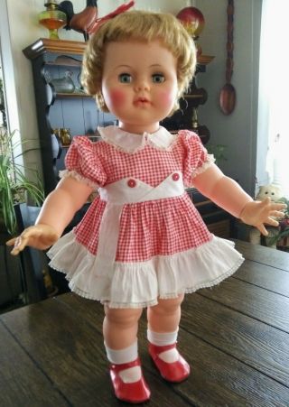Vintage Ideal 22 " Kissy Doll,  Dress.