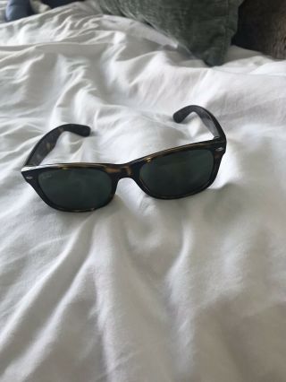 Ray - Ban Tortoise 2132 Wayfarer 902 Sunglasses | 52 - 18 | Made In Italy