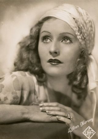 Lilian Harvey 1920s Vintage UFA German Film Photograph Bohemian Art Deco Beauty 3