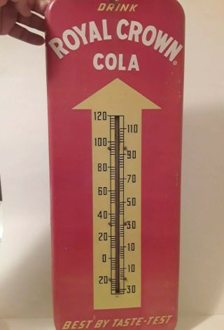 Vintage Royal Crown Cola Thermomater