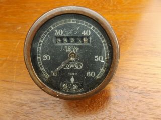 Old Vintage Cowey Speedo Meter Barn Find Rare
