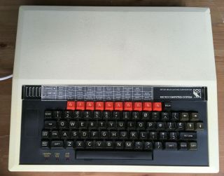 Vintage Bbc Acorn Micro Computer 1981 - Dated 18 Aug 1983