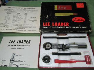 Lee Loader.  300 Win.  Mag.  - Vintage Set - Shape