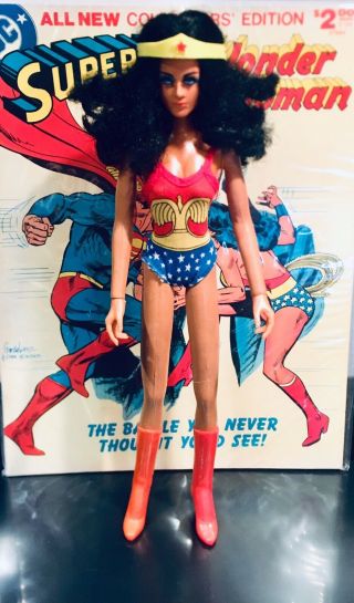 Mego 12” Wonder Woman Vintage Mego Linda Carter