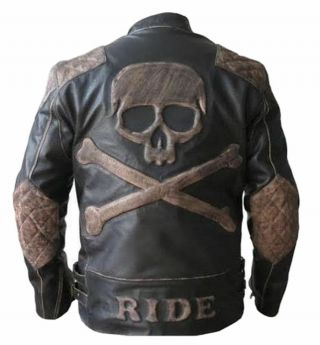 Motorcycle Fashion Skull Vintage Men 