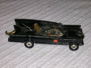 Vintage 1966 Corgi Robin Batman Batmobile Diecast Car 267 Made In Great Britain