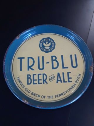 Vintage - Tru - Blu - Northampton Brewery - Beer Tray - -