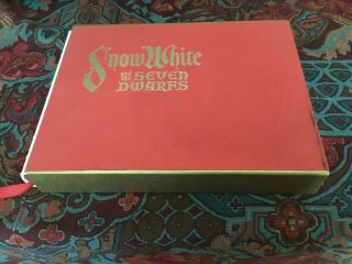 Vintage Snow White And The Seven Dwarfs Book,  Limited Ed.  Hardcover With Case