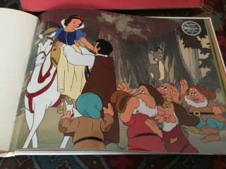 Vintage Snow White And The Seven Dwarfs Book,  Limited Ed.  Hardcover With Case 8