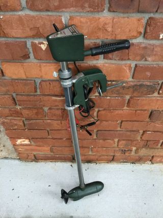 Vintage Sears Ted Williams Electric Trolling Motor - 2 Speed - 575,  59370 Usa