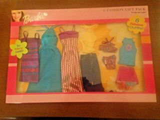 4 Barbie Doll 6 FASHION GIFT PACK Clothes Outfits Set with Shoes Vintage 6