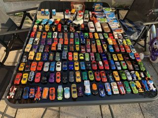 Hotwheels Matchbox Corgi Cars Joblot Over 180 Cars Some Vintage & Current