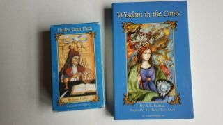 Hudes Tarot Deck And Book.  Oop.  Vintage.  Collectible