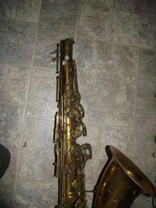 Vintage King 615 Tenor Saxophones parts or 7