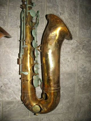 Vintage King 615 Tenor Saxophones parts or 8